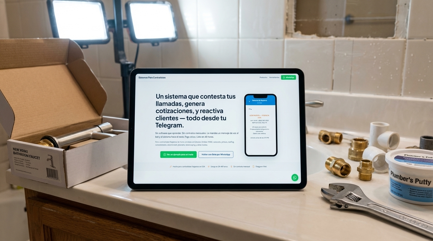 CRM para plomeros hispanos USA