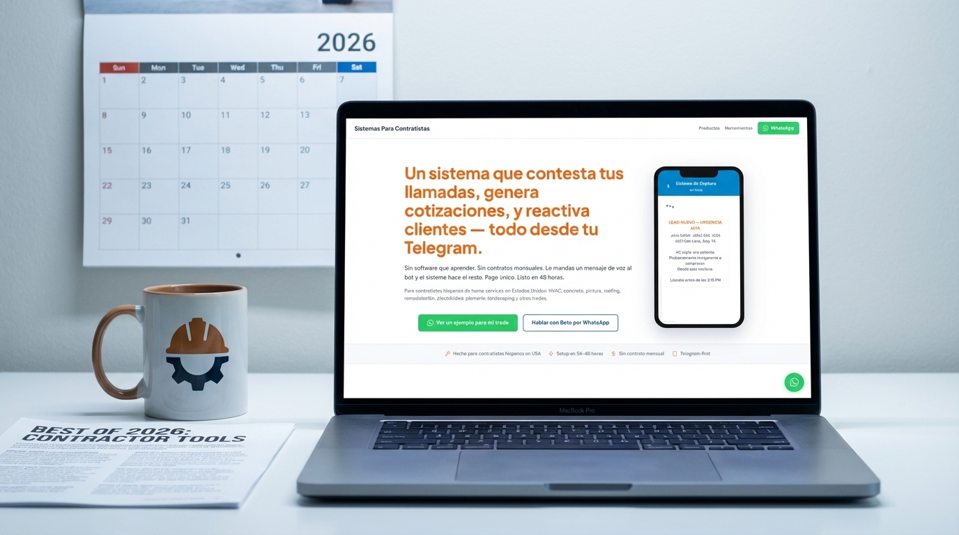 mejor software para contratistas hispanos