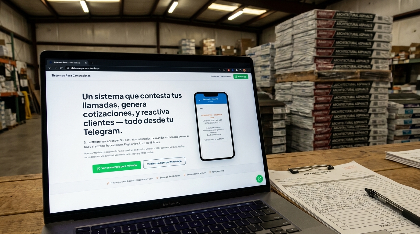 ServiceTitan vs alternativas para roofers hispanos