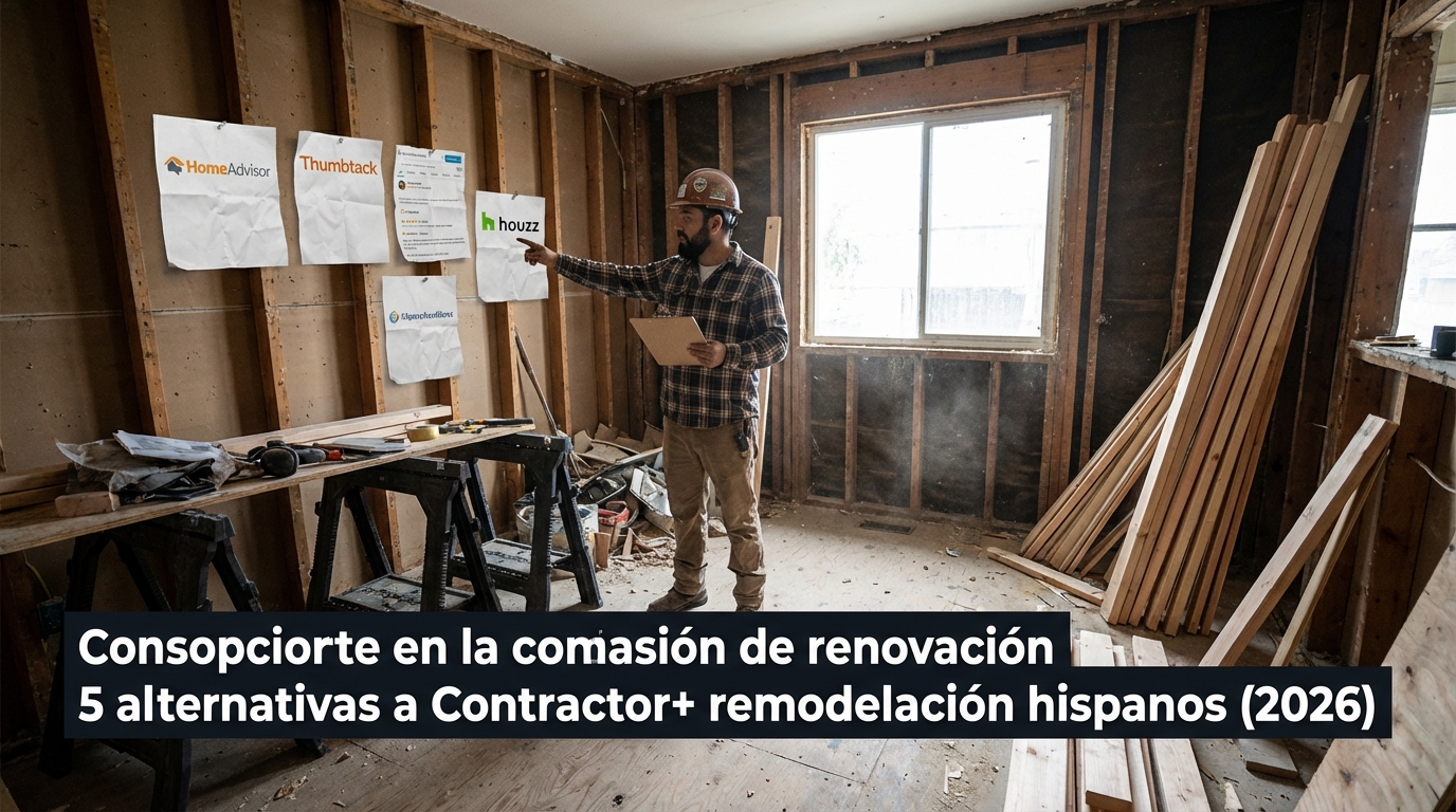 5 alternativas a Contractor+ remodelación hispanos (2026)