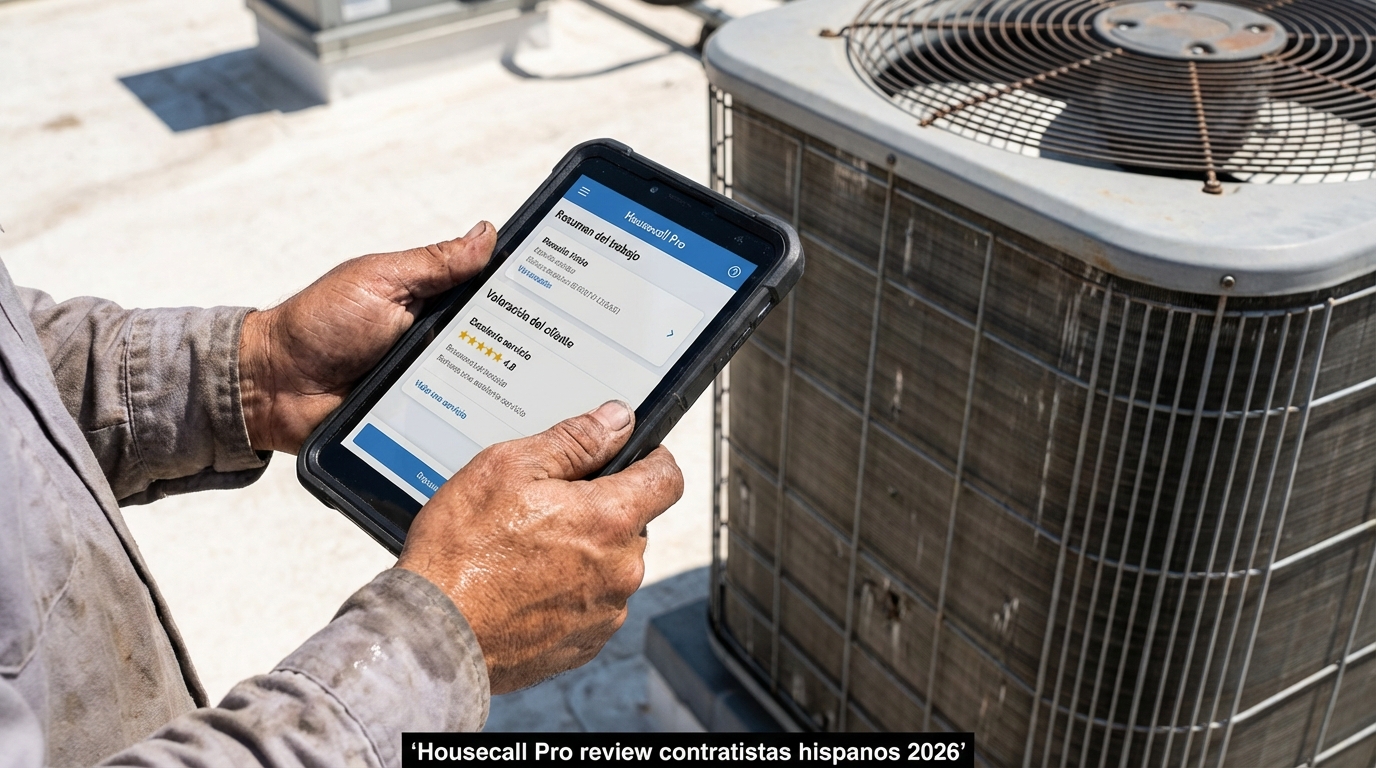 Housecall Pro review contratistas hispanos 2026