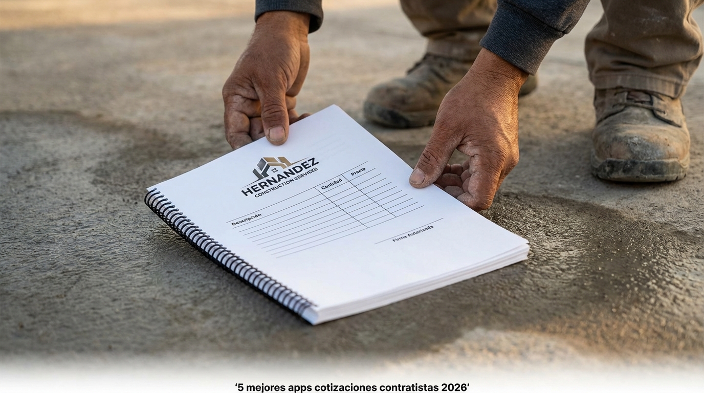 5 mejores apps cotizaciones contratistas 2026