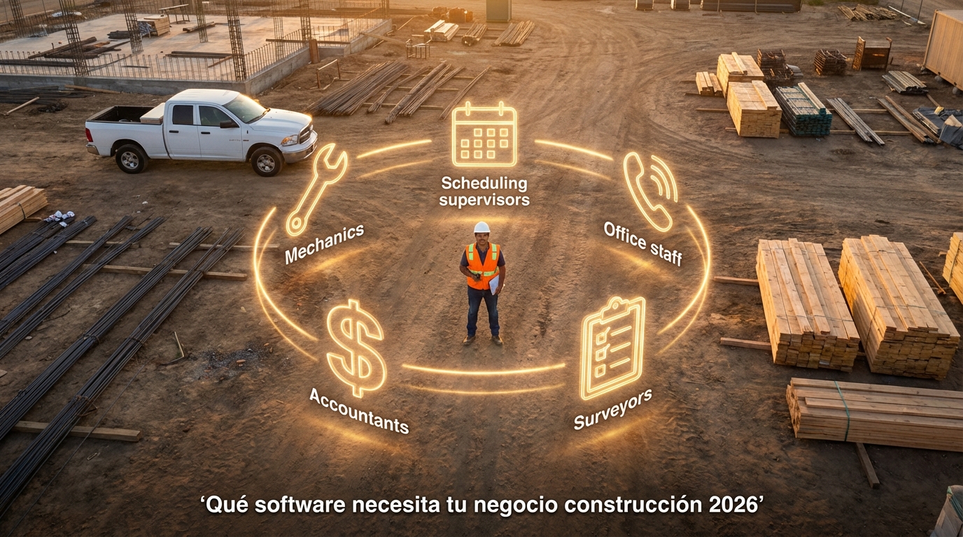 Qué software necesita tu negocio construcción 2026