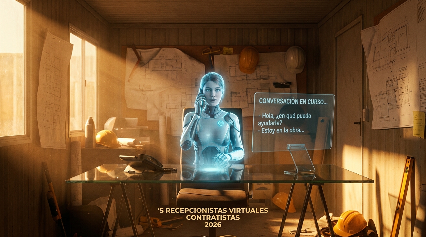 5 recepcionistas virtuales contratistas 2026
