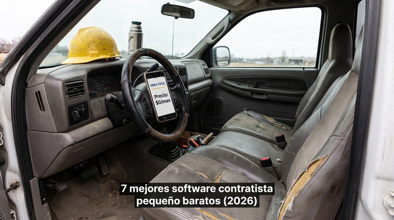 7 mejores software contratista pequeño baratos (2026)