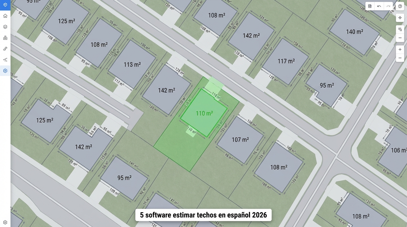 5 software estimar techos en español 2026